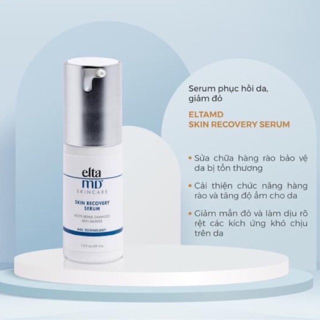 Tinh chất serum phục hồi da giảm đỏ ELTAMD SKIN RECOVERY SERUM
