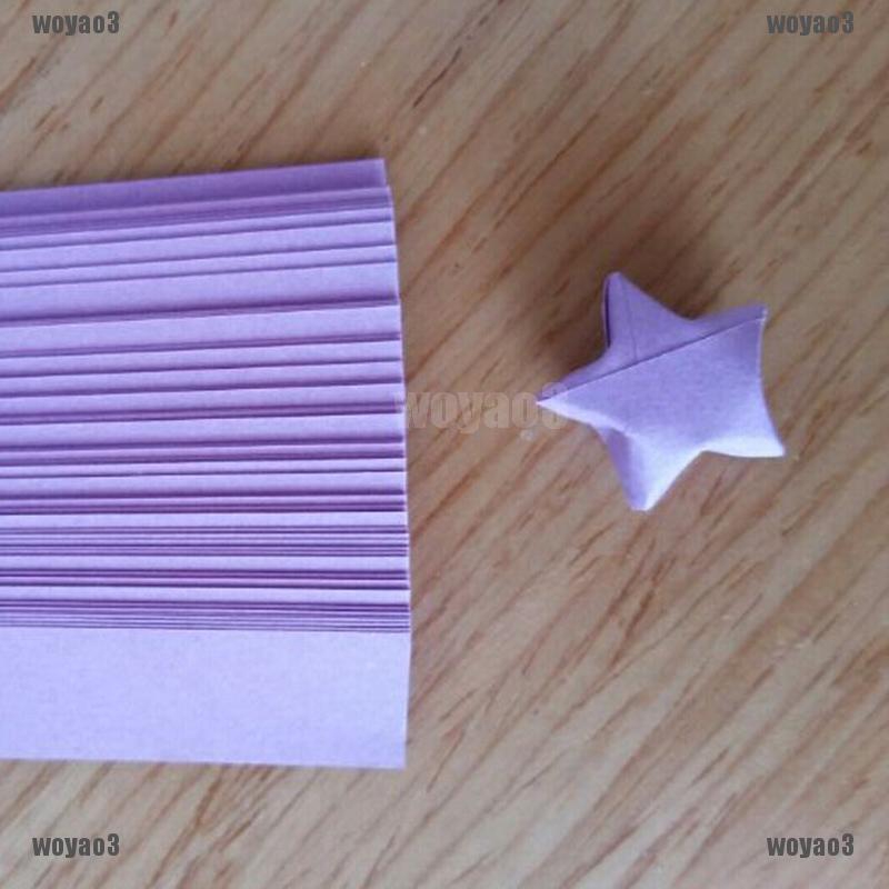 Giấy gấp sao origami nhiều màu☆