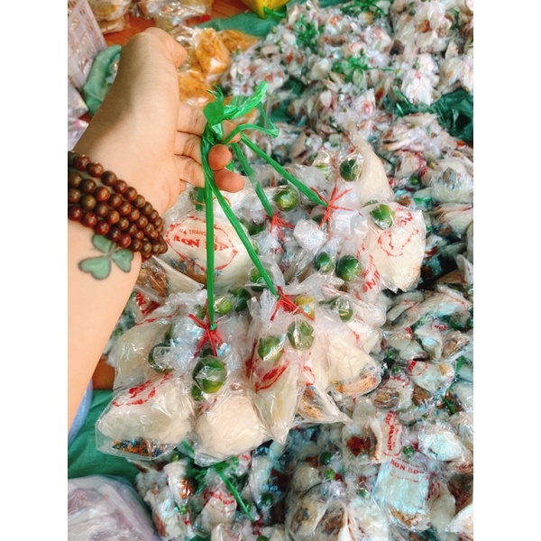 10 xâu bánh tráng vò bonbon