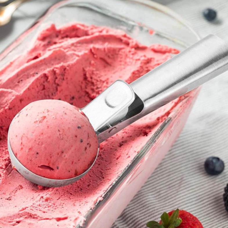 Muỗng Múc Kem / Trái Cây Bằng Thép Không Gỉ