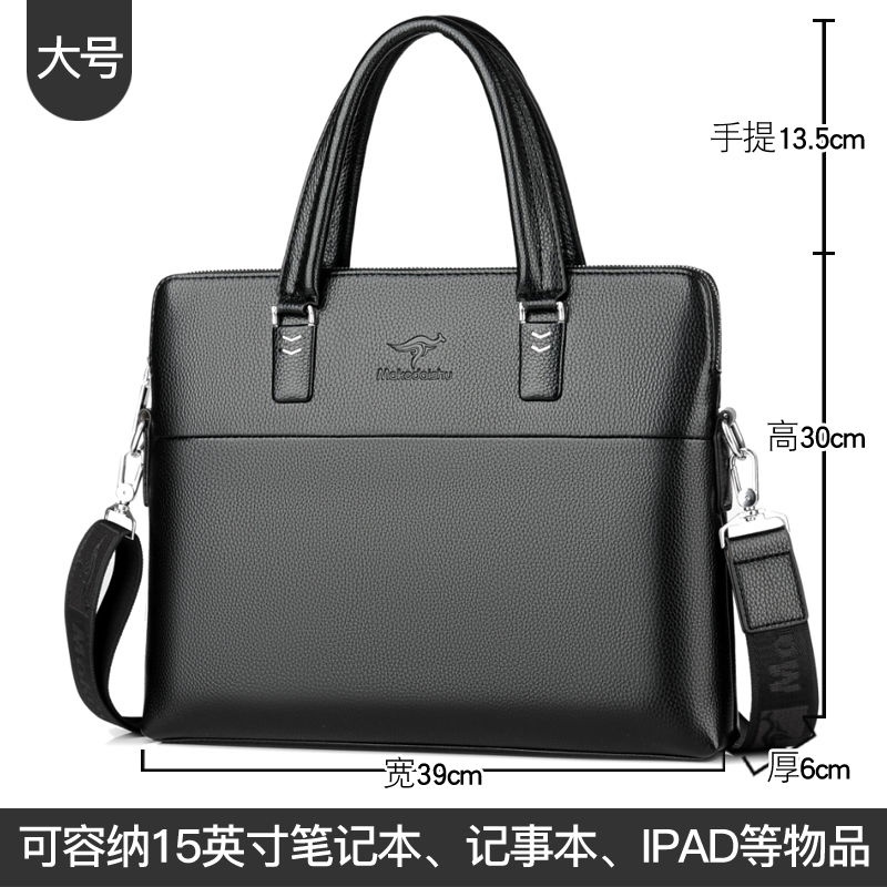 Túi xách da cỡ lớn thời trang dành cho nam | BigBuy360 - bigbuy360.vn