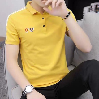 Áo thun nam cổ trụ tay ngắn 3 màu sang trọng