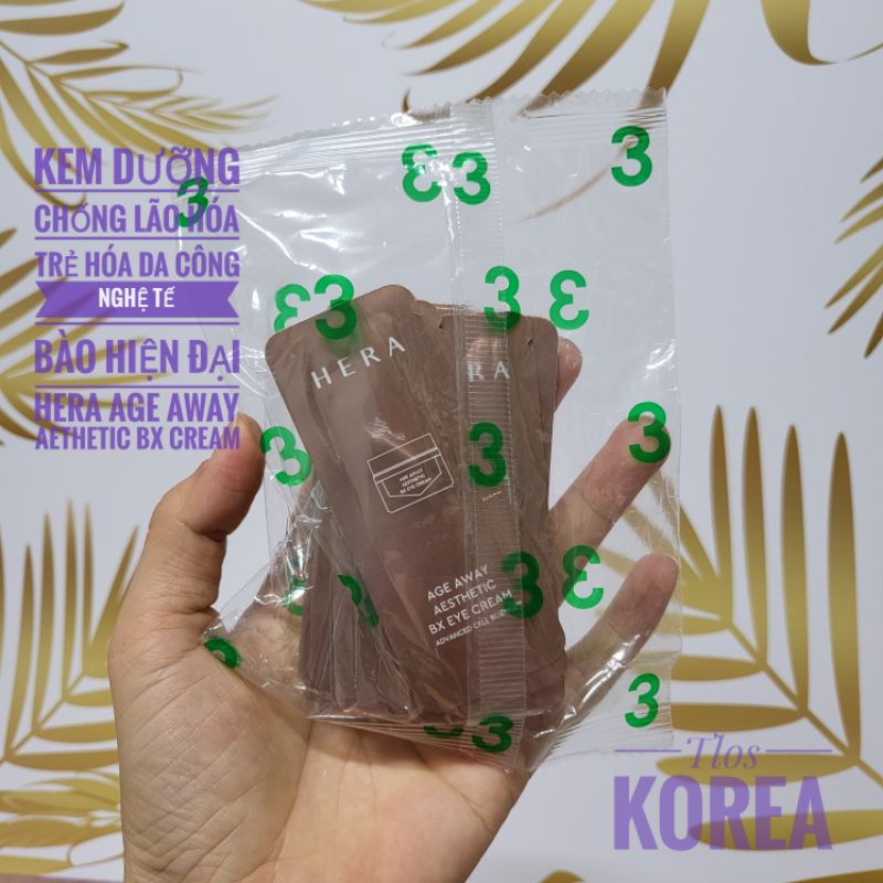 [2024]Hera Kem Dưỡng Chống Lão Hoá Hera Age Away Aesthetic Bx Gói 1Ml