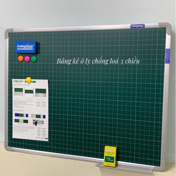 Bảng kẻ ô ly , KT : 80x120cm,100x120 dòng Sandard - Bảng Cường Thúy