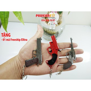 Combo 3 món Móc khóa Pubg cực chất R1985 / P92 / Báo Hiệu - Hợp Kim Không gỉ - sơn tĩnh điện cực bền