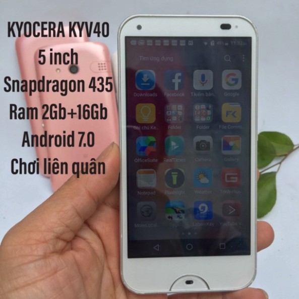 GIÁ SỐC NHẤT Điện thoại xách tay Nhật Kyocera Kyv40 5 inch ram 2Gb+16Gb Android 7.0 $$$