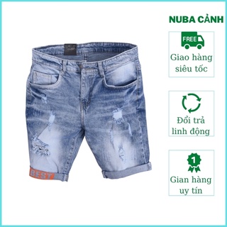 Quần short jean nam mẫu mới, chất vải bò cao cấp, AT 216