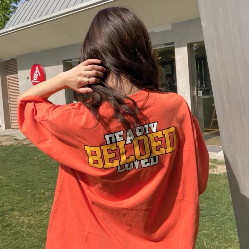 Áo thun tay lỡ nam nữ, áo phông studio1996 unisex chất cotton in hình BELOED