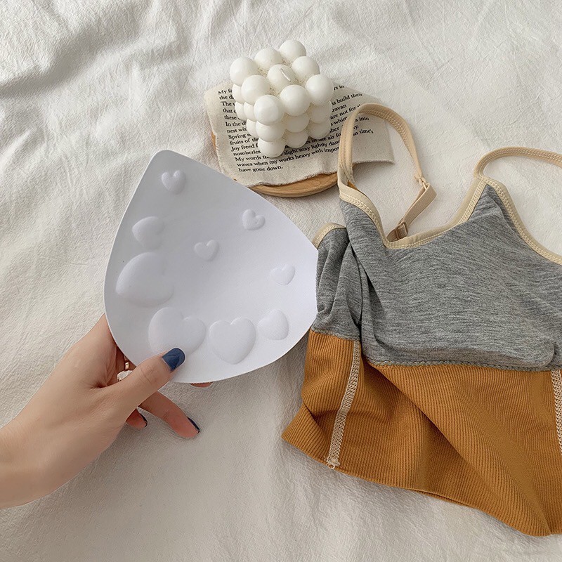 Áo Bra Croptop Cotton Viền Gân Tạo Eo Thon Hở Lưng - Khoét Lưng Free Size 40-55 Kg A916 (Video & Ảnh Thật) | BigBuy360 - bigbuy360.vn