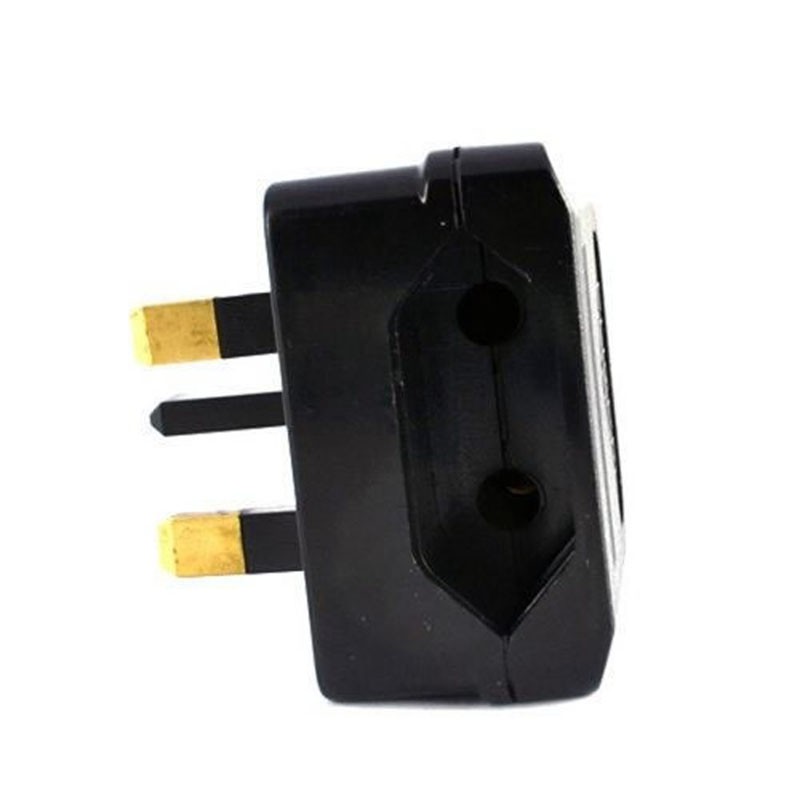 POWER Ổ Cắm Điện Chuyển Đổi Từ 2 Chấu Sang Uk 3pin Tiện Dụng