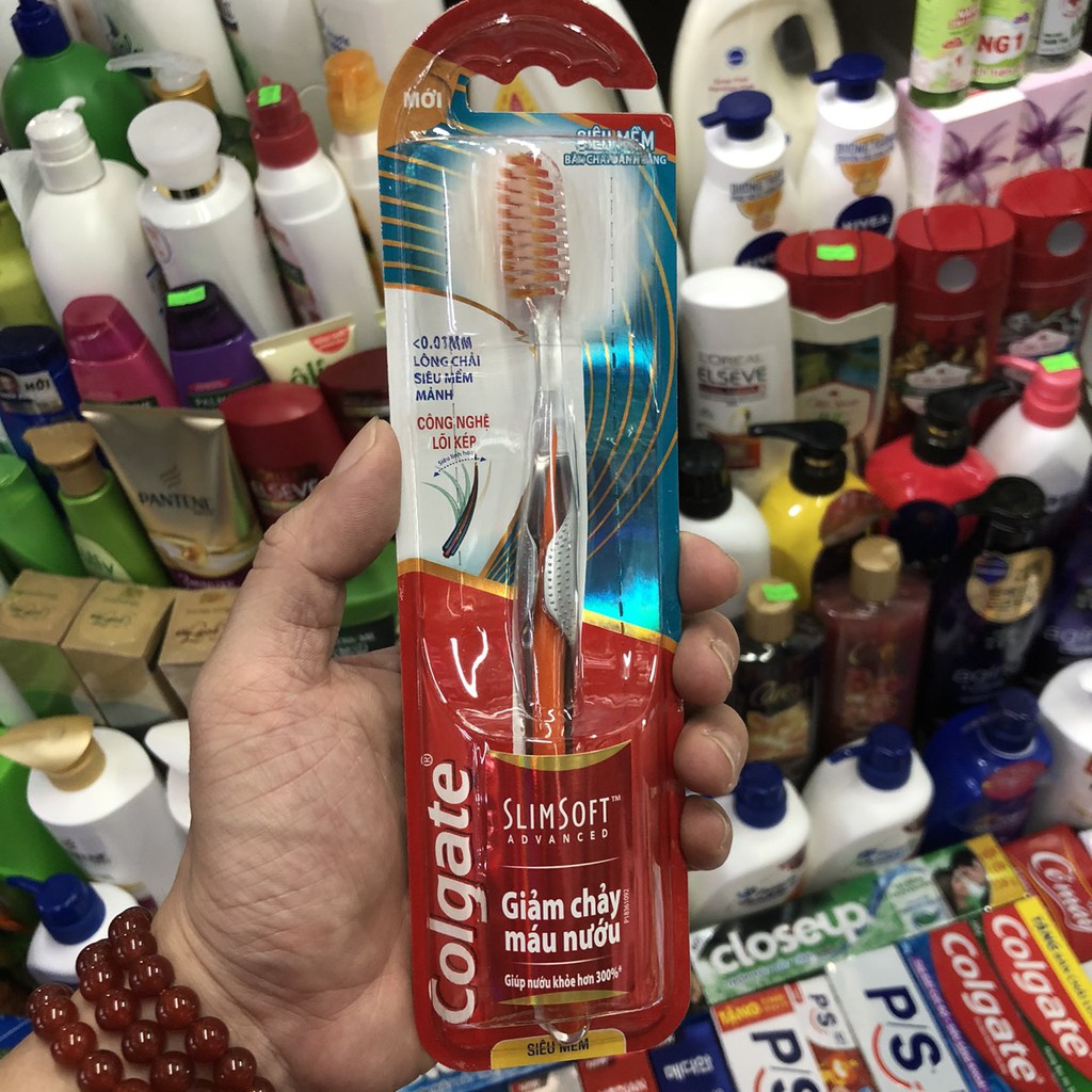 Bàn chải đánh răng Colgate lông tơ siêu mỏng 0.01mm