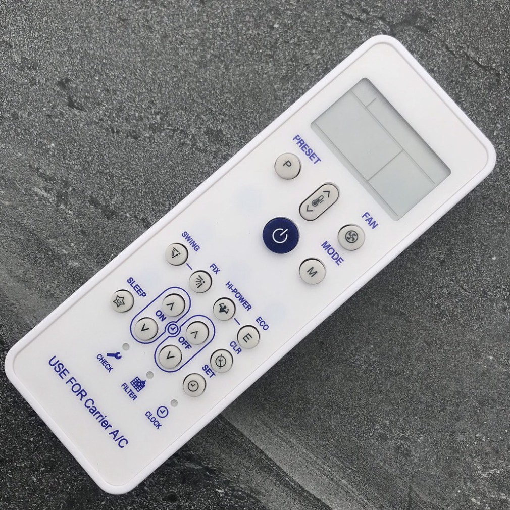 Điều Khiển Điều Hòa ( Máy Lạnh ) Carrier 2 Chiều