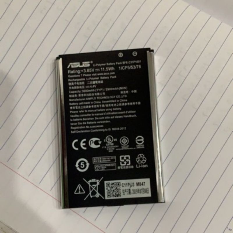 Pin điện thoại Asus C11P1501 - Zenfone Selfie Z00UD - ZD551KL bảo hành 6 tháng
