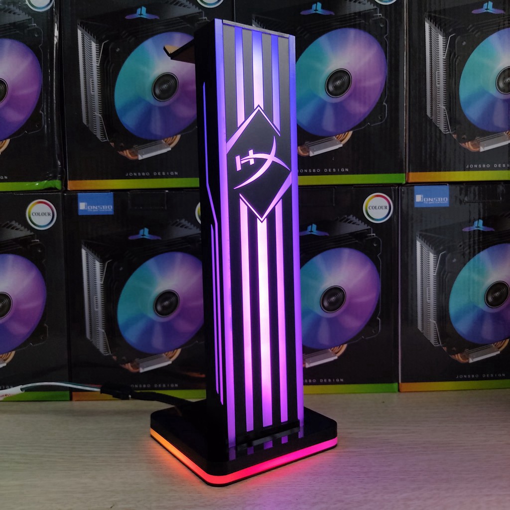 Giá treo tai nghe HyperX Led RGB Pro - Khiển màu tùy ý | BigBuy360 - bigbuy360.vn