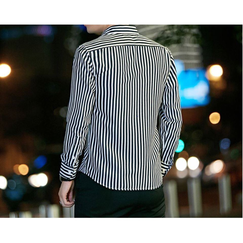 [ XẢ HÀNG] 𝘼́𝙤 𝙎𝙤̛ 𝙈𝙞 𝙉𝙖𝙢 𝙆𝙚̉ 𝙎𝙤̣𝙘 Dài Tay, Cổ Bẻ - Chất Lụa Cotton, Hàng VNXK - SMKS l OMAN | BigBuy360 - bigbuy360.vn