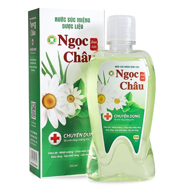 Nước Súc Miệng Dược Liệu Ngọc Châu 350ml