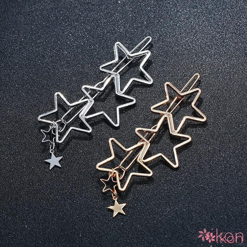 Kẹp tóc kim loại thiết kế độc đáo