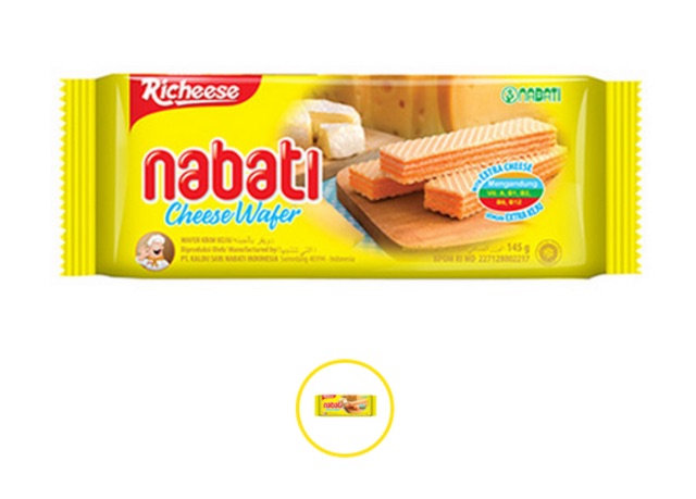 BÁNH KEM XỐP NABATI SOCOLA/ PHOMAI 130G