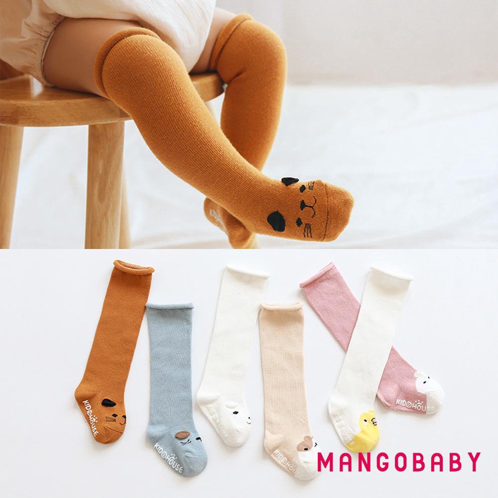 Tất Đầu Gối Chất Cotton Cho Bé Gái Từ 0-3 Tuổi