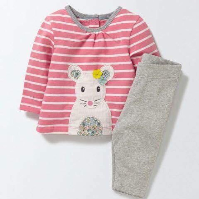 Set 2 pc bộ bé gái