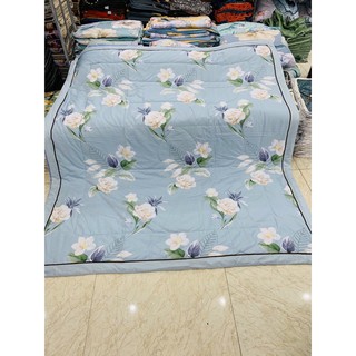 (Chăn Tencel Sịn Hình Chụp Thật ) Chăn hè lụa Tencel 5D mềm mát như da em bé