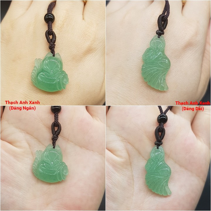 Mặt dây chuyền vòng cổ Hồ ly Phong thủy kích hoạt tình duyên, may mắn, bình an phù hợp Nam Nữ (kèm dây) | BigBuy360 - bigbuy360.vn