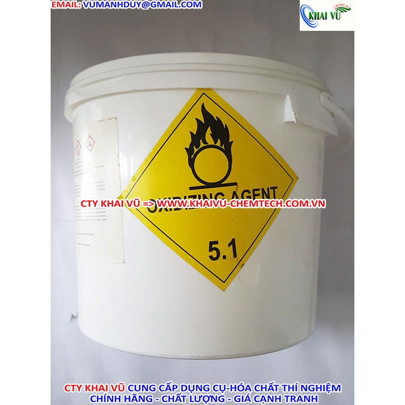 XÔ 5KG VIÊN CLO TCCA 90% VIÊN SỦI 2G KHỬ TRÙNG