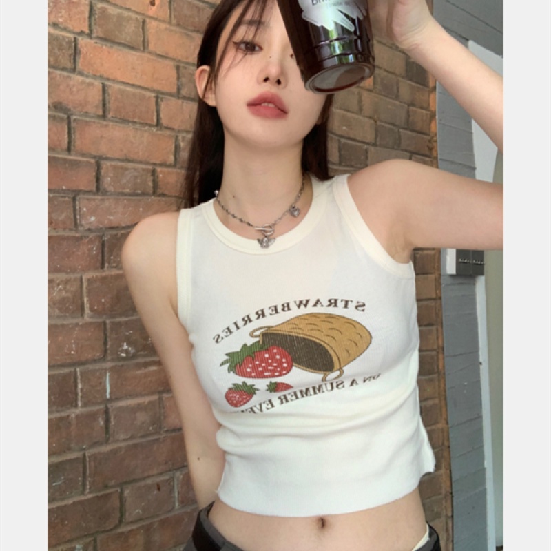 Áo Sát Nách Hoạ Tiết In Thời Trang Mùa Hè Thoáng Mát