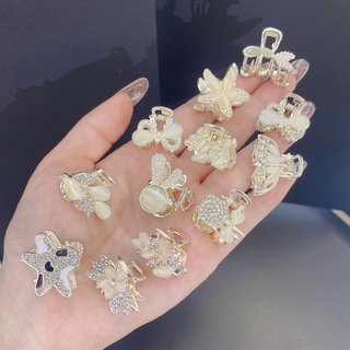 Kẹp Tóc Đính Đá Ngọc Trai Dễ Thương
