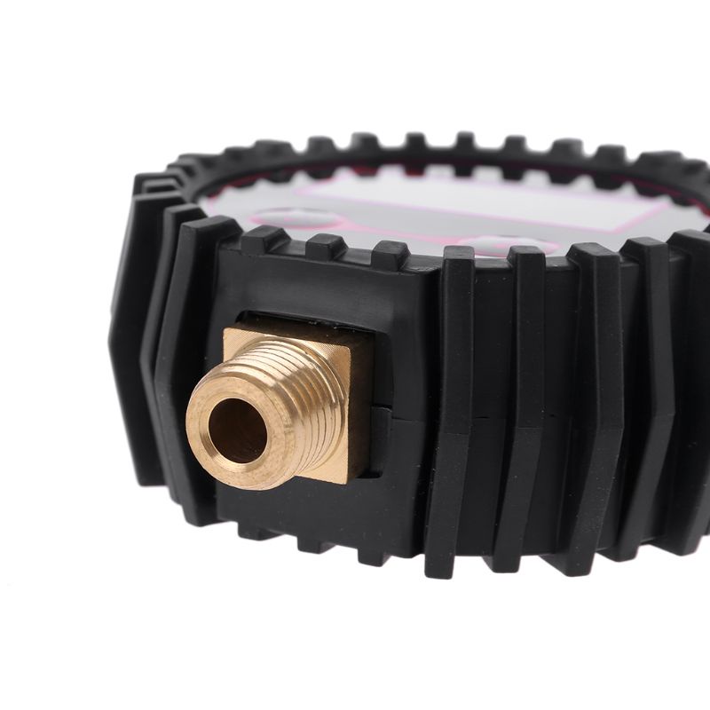 Đồng Hồ Đo Áp Suất Lốp Xe Kỹ Thuật Số 0-250 Psi 1 / 4 "Kèm Đèn Pin