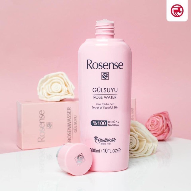 NƯỚC HOA HỒNG ROSENSE CHIẾT XUẤT 100% TỪ CÁNH HỒNG TƯƠI 300ml