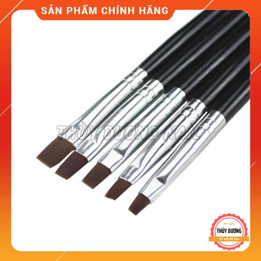 Bộ 5 cây cọ bản cán gỗ