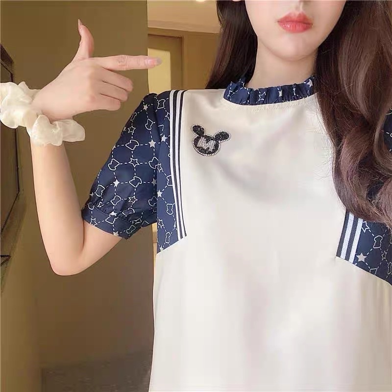 Đầm Suông Logo Micky-Như Hình