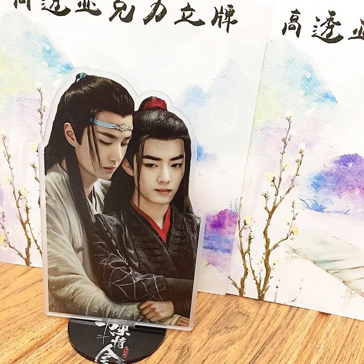 Standee Trần Tình Lệnh Tiêu Chiến Vương Nhất Bác Ma Đạo Tổ Sư mô hình trưng bày để bàn Lam Vong Cơ Ngụy Vô Tiện