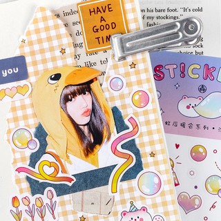 Set 4 tấm sticker ribbon