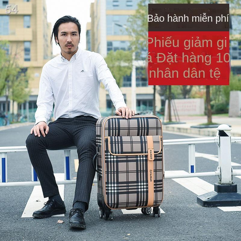 （Hộp kéo）Hành lý nam vali công suất lớn bánh xe phổ thông sinh viên kéo nữ hộp mật khẩu 20 inch
