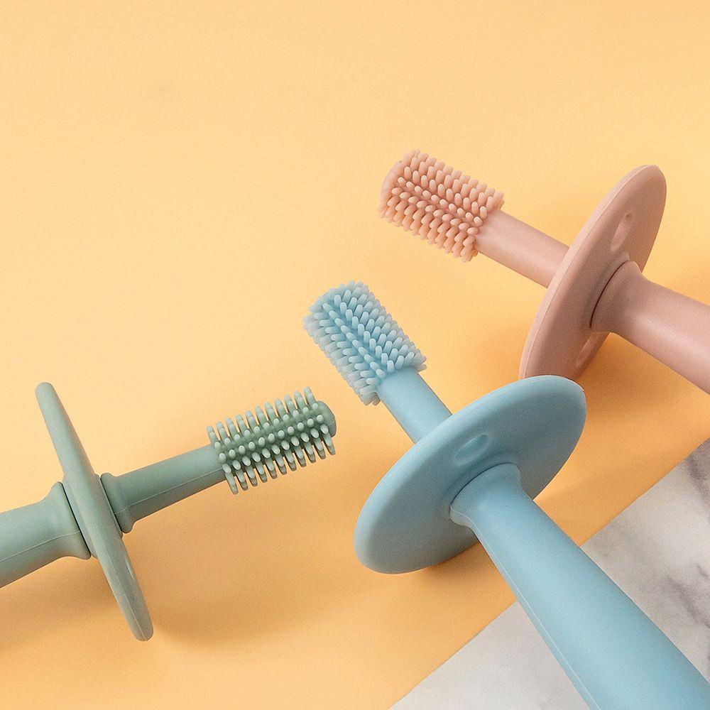 JARRED Bàn Chải Đánh Răng Bằng Silicon Cấp Thực Phẩm An Toàn Cho Bé