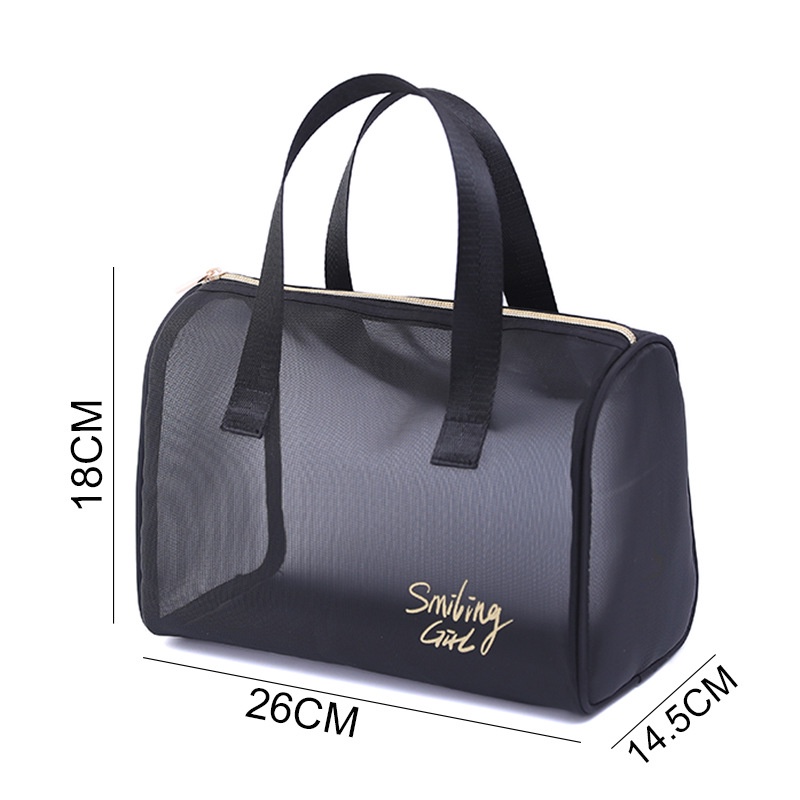 Túi Lưới Đựng Mỹ Phẩm Cầm Tay Du Lịch Tiện Lợi