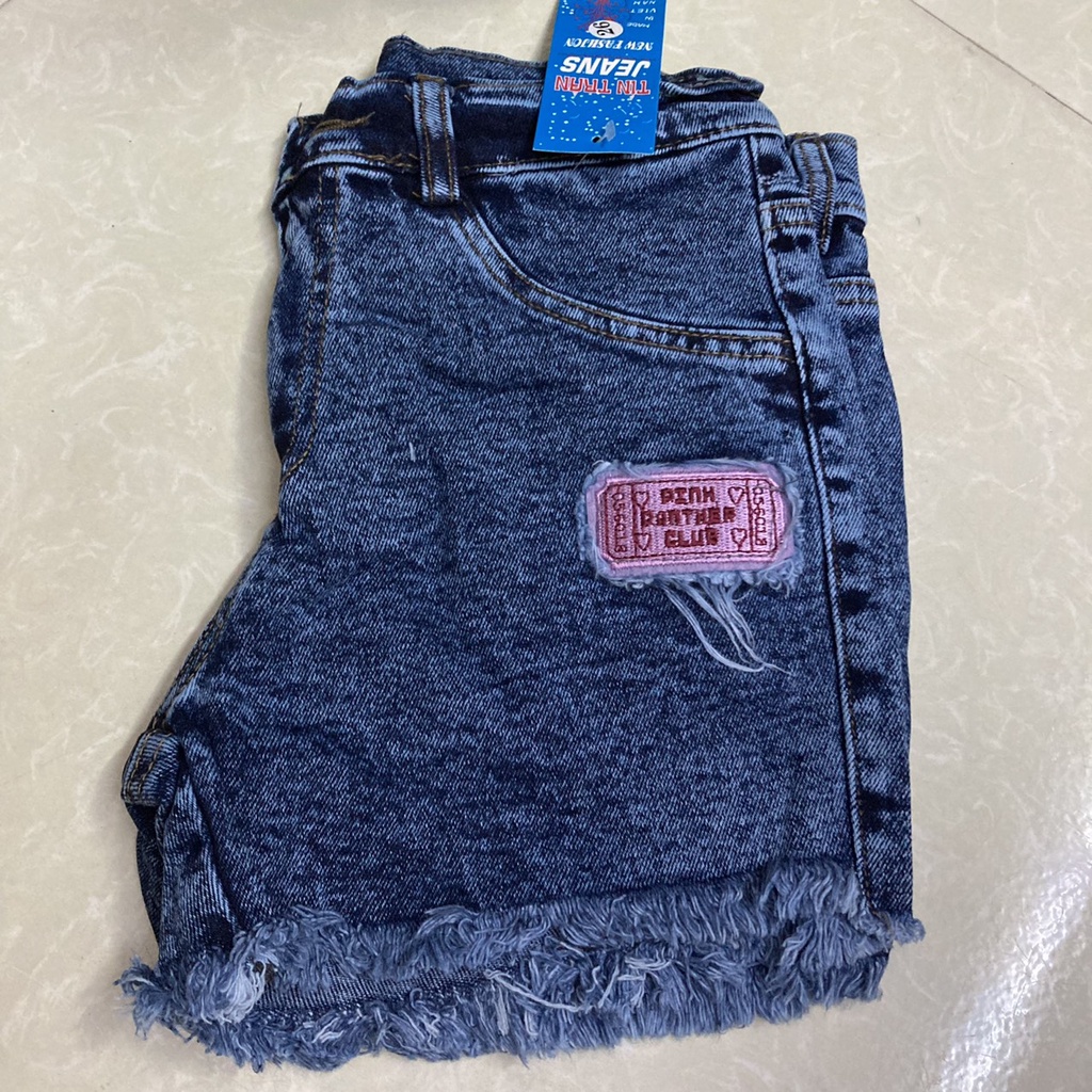 Quần đùi nữ jean từ  38-42kg - Quần short jean nữ - QU30