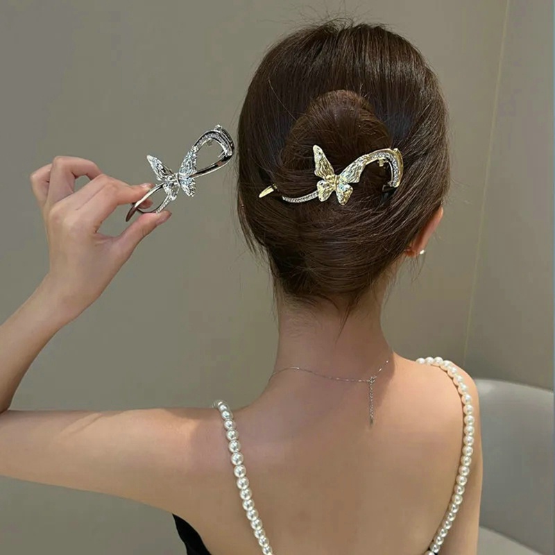 Kẹp Tóc Đính Ngọc Trai Thời Trang Cho Nữ