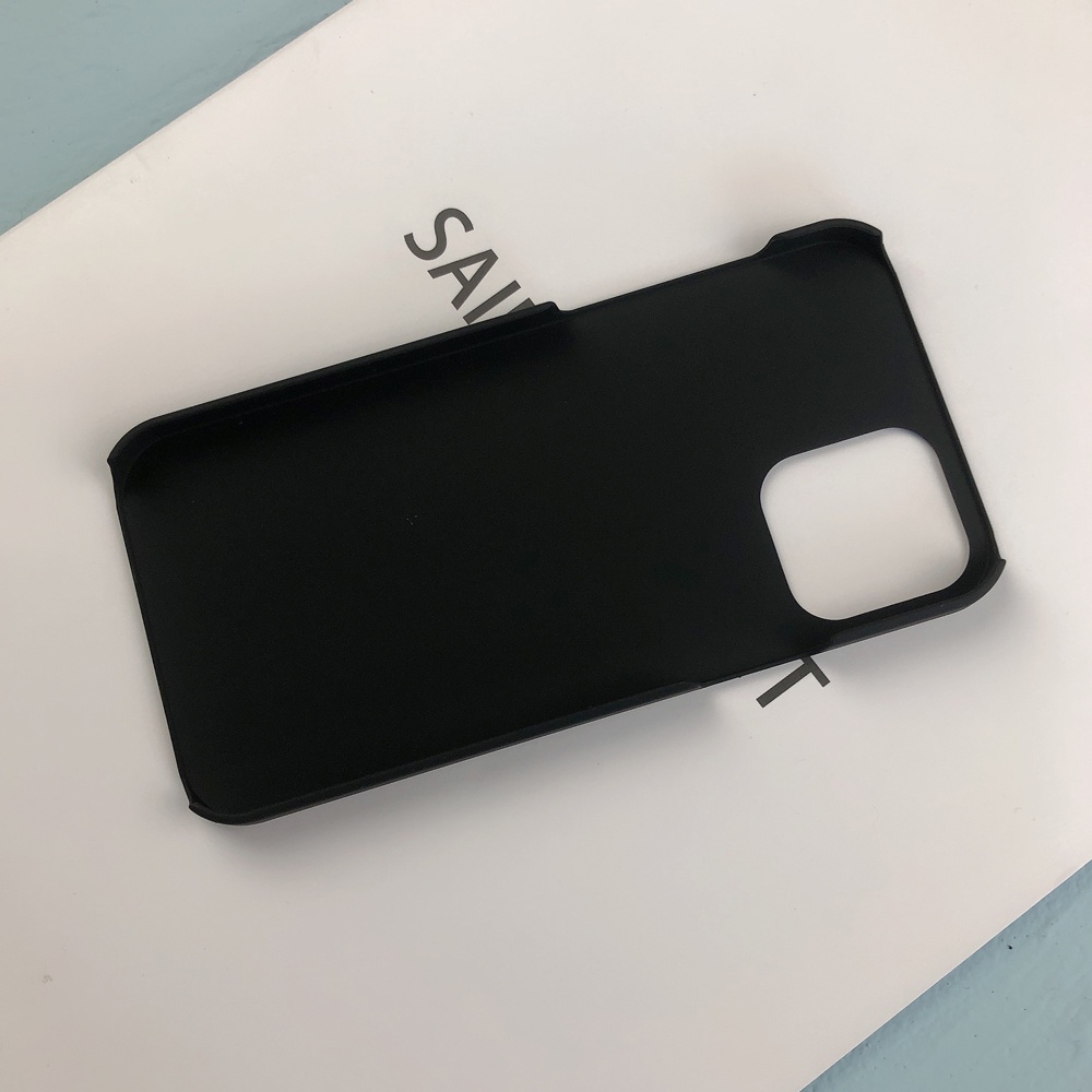 Ốp Lưng Trong Nhám Viền Màu Cho Điện Thoại Iphone 11 12 Pro Max