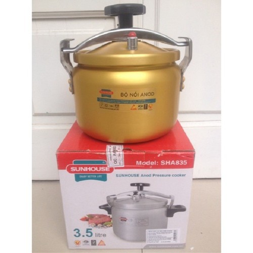 Nồi áp suất anod SUNHOUSE SHA835 dung tích 3,5l