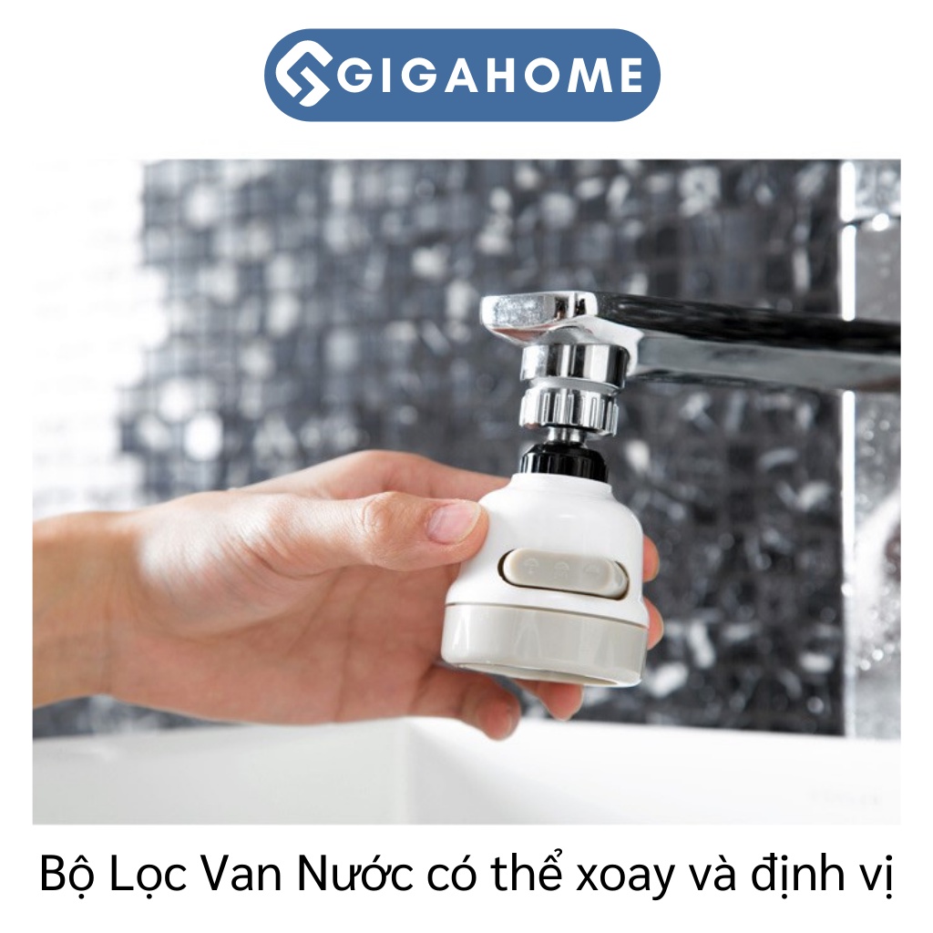 Đầu Nối Vòi Rửa Chén GIGAHOME Tăng Áp, Xoay 360 Độ, Có 2 Mức Điều Chỉnh 5708