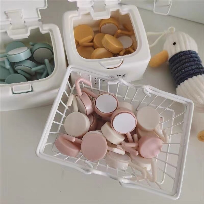 Móc Treo Đồ Hình Tròn Dán Tường Đa Năng Gắn Trang Trí Decor Nhà Cửa Nhiều Màu Sắc.