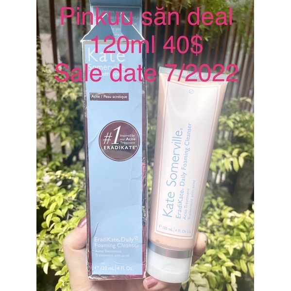 Kate Somerville sữa rửa mặt 40$ boxycharm