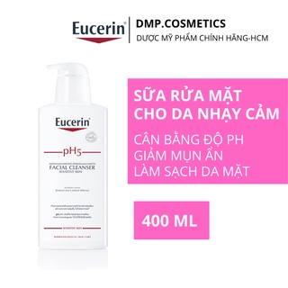 Sữa Rửa Mặt Eucerin Cho Da Nhạy Cảm PH5 Facial Cleanser Sensitive Skin (400ml)