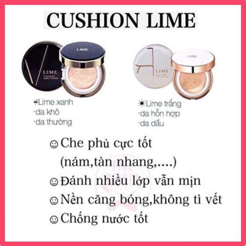 Phấn nước Lime ❤️FREESHIP❤️ Cushion Lime