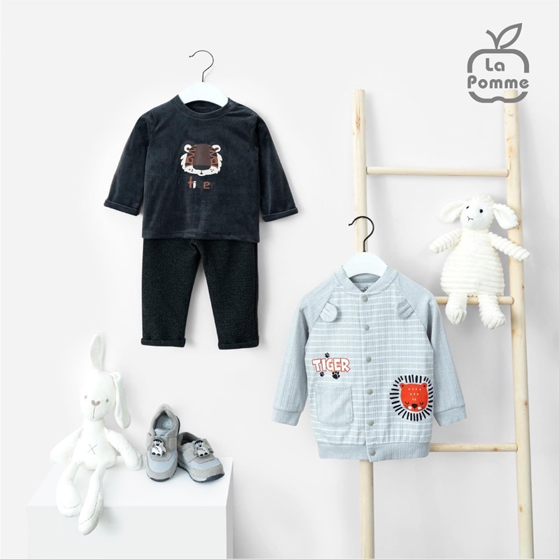 La Pomme Bộ dài tay la pomme hổ AW2021