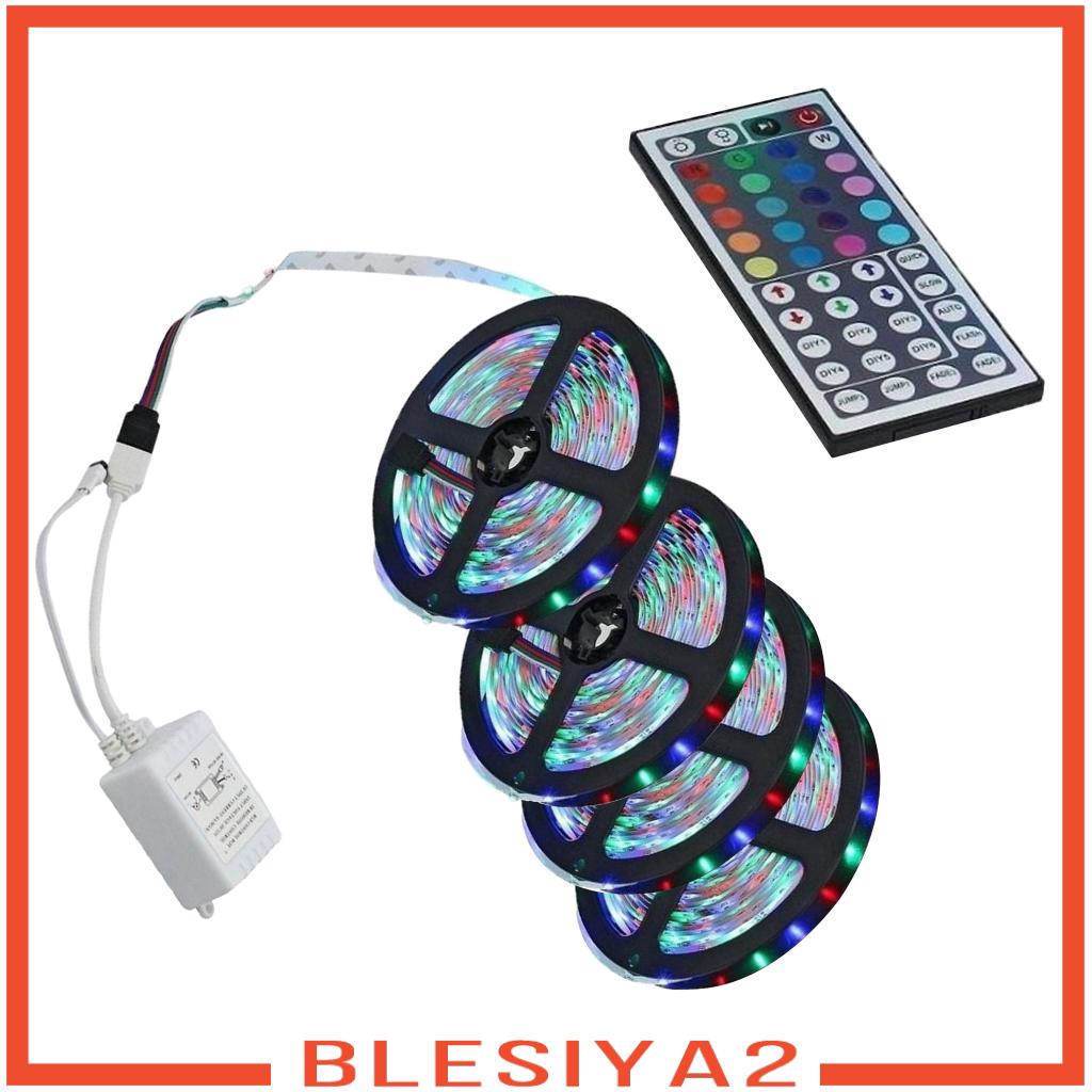 20m LED Color Changing Light Strips Flexible with Remote Battery Powered