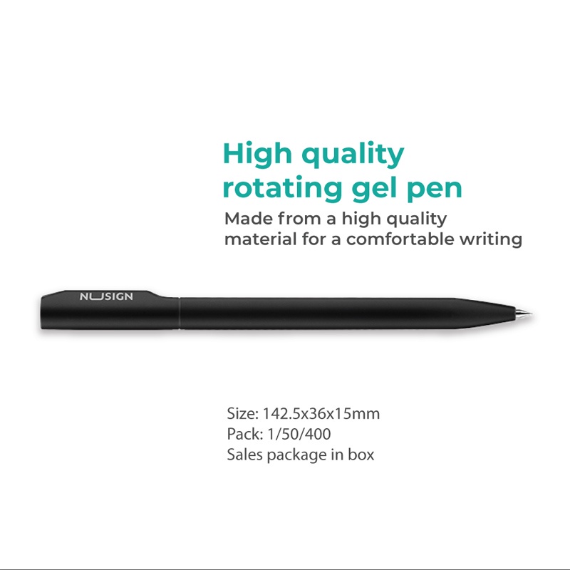 Bút Bi Mực Đen Ngòi 0.5mm Viết Mượt Tiện Dụng Cho Văn Phòng/Trường Học